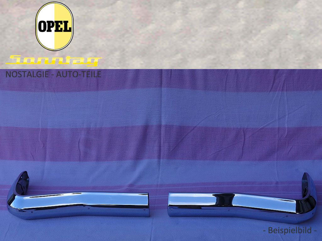 1404572 Stossstange hinten  OPEL Admiral Diplomat B