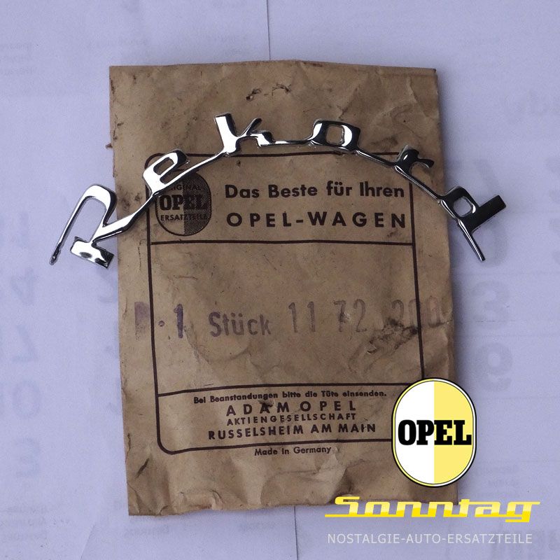 1172200 Rekord - Schriftzug  OPEL Olympia Rekord