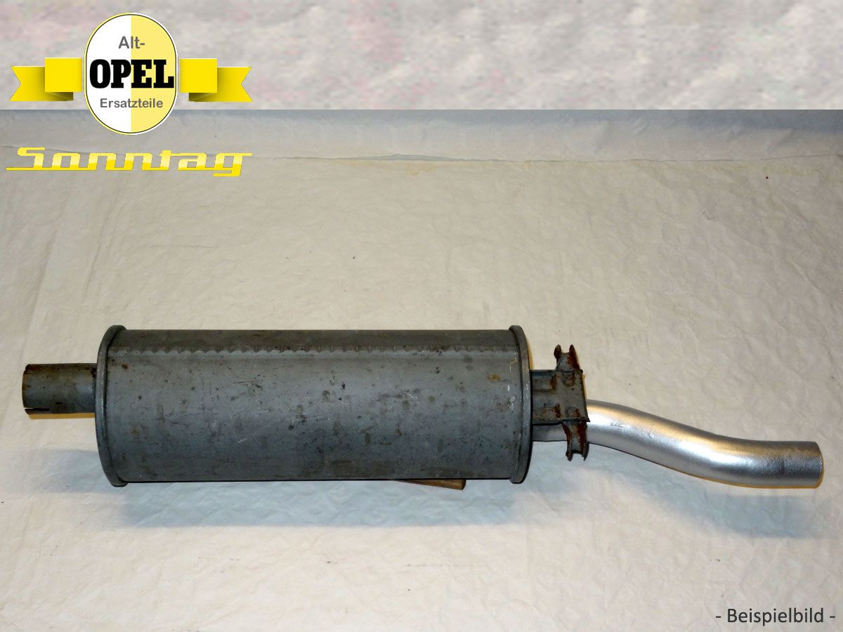 852012 Auspufftopf hinten Admiral A