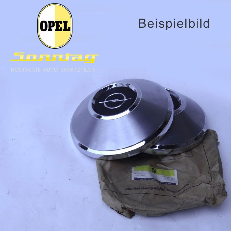 1006020 Chrom-Radzierkappe  OPEL Commodor B