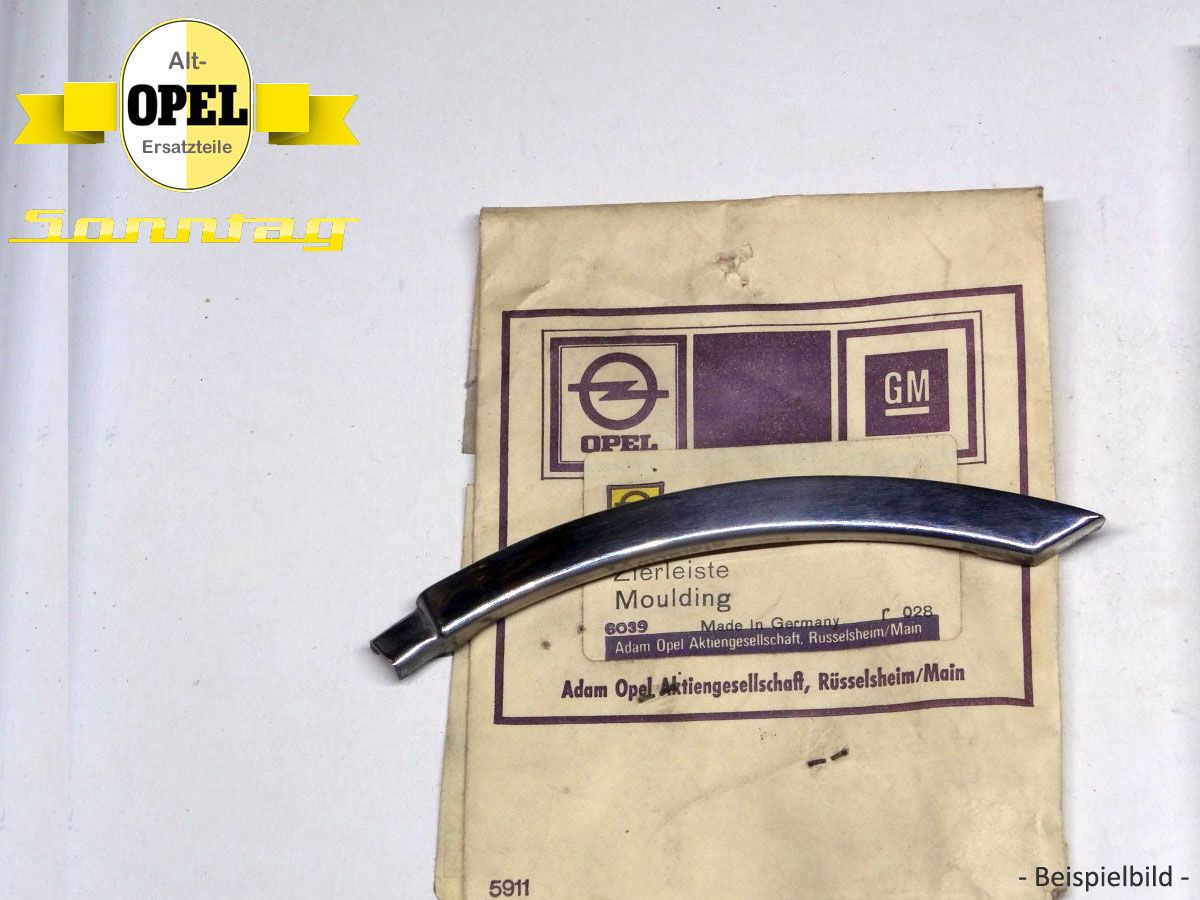 Zierleiste an Kotflügel oben OPEL Admiral B  Diplomat B