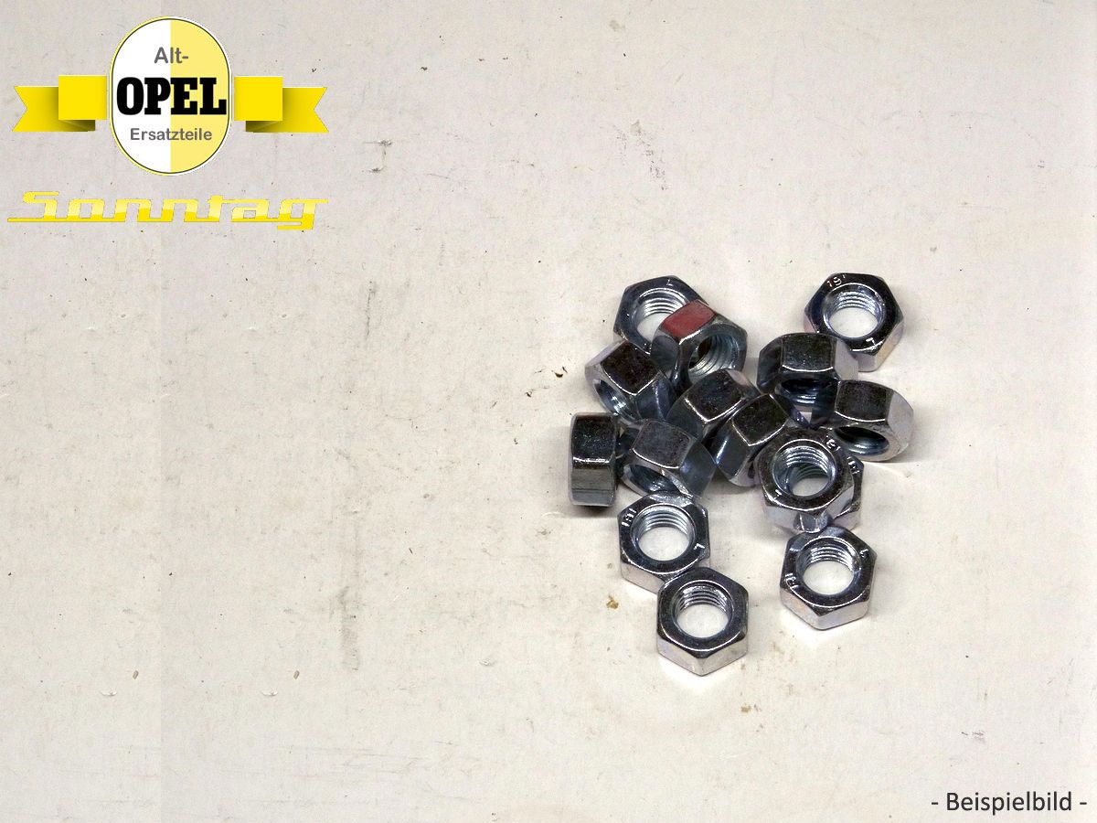 Sechskantmutter M10  SW 15 OPEL Admiral Diplomat B