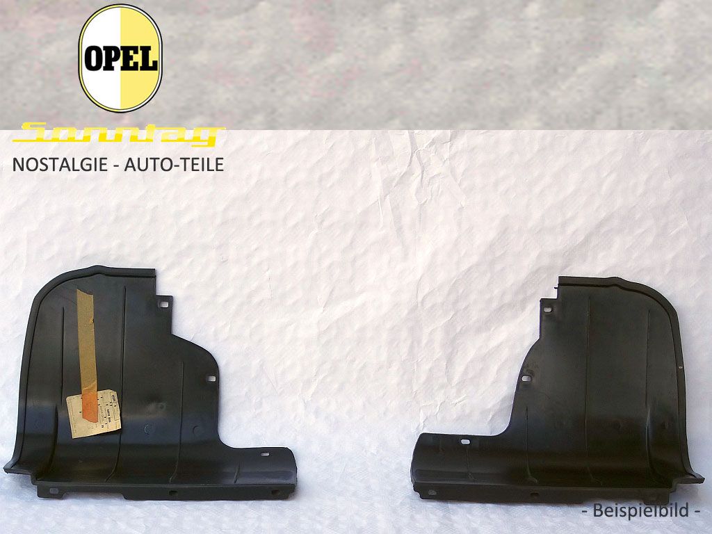 Kotflügelabdeckung innen ( Spritzblech ) OPEL Kapitän B  Admiral B  Diplomat B