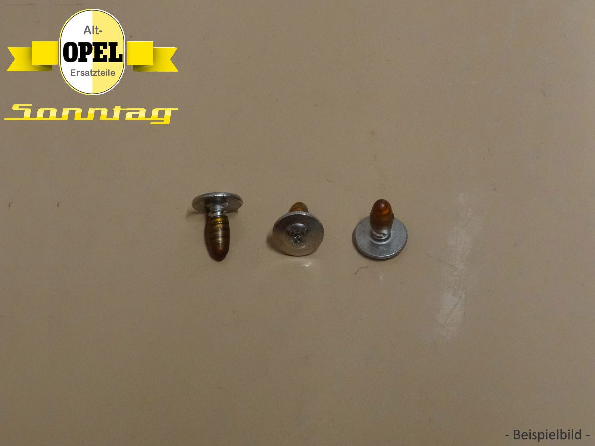 Flachrundschraube an Windschutzscheibe OPEL Admiral B  OPEL Diplomat B
