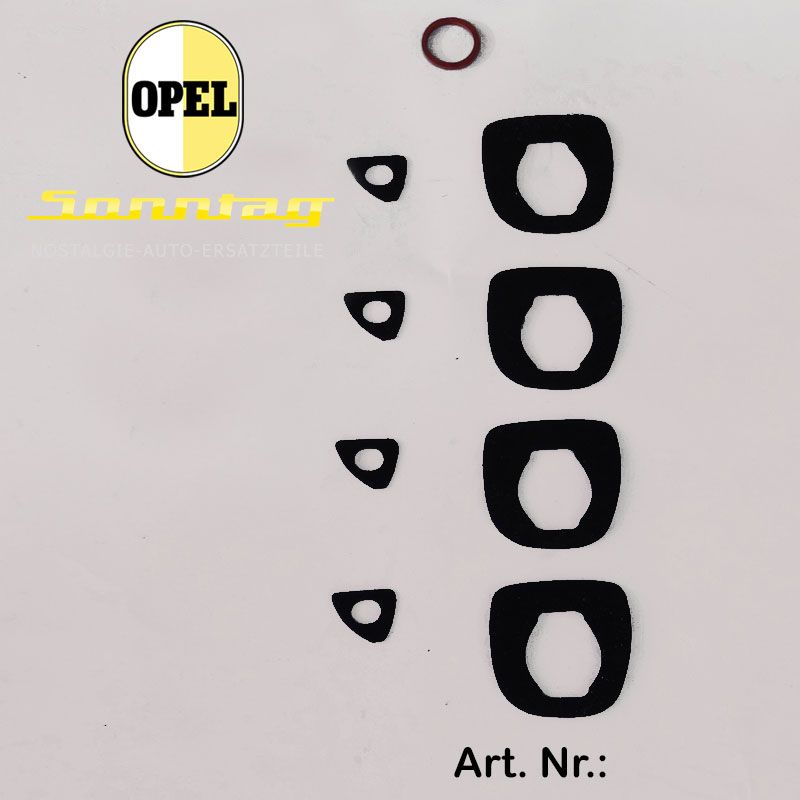Unterlage - Zwischenlage an Türgriff  OPEL Kapitän B  Admiral B  Diplomat B