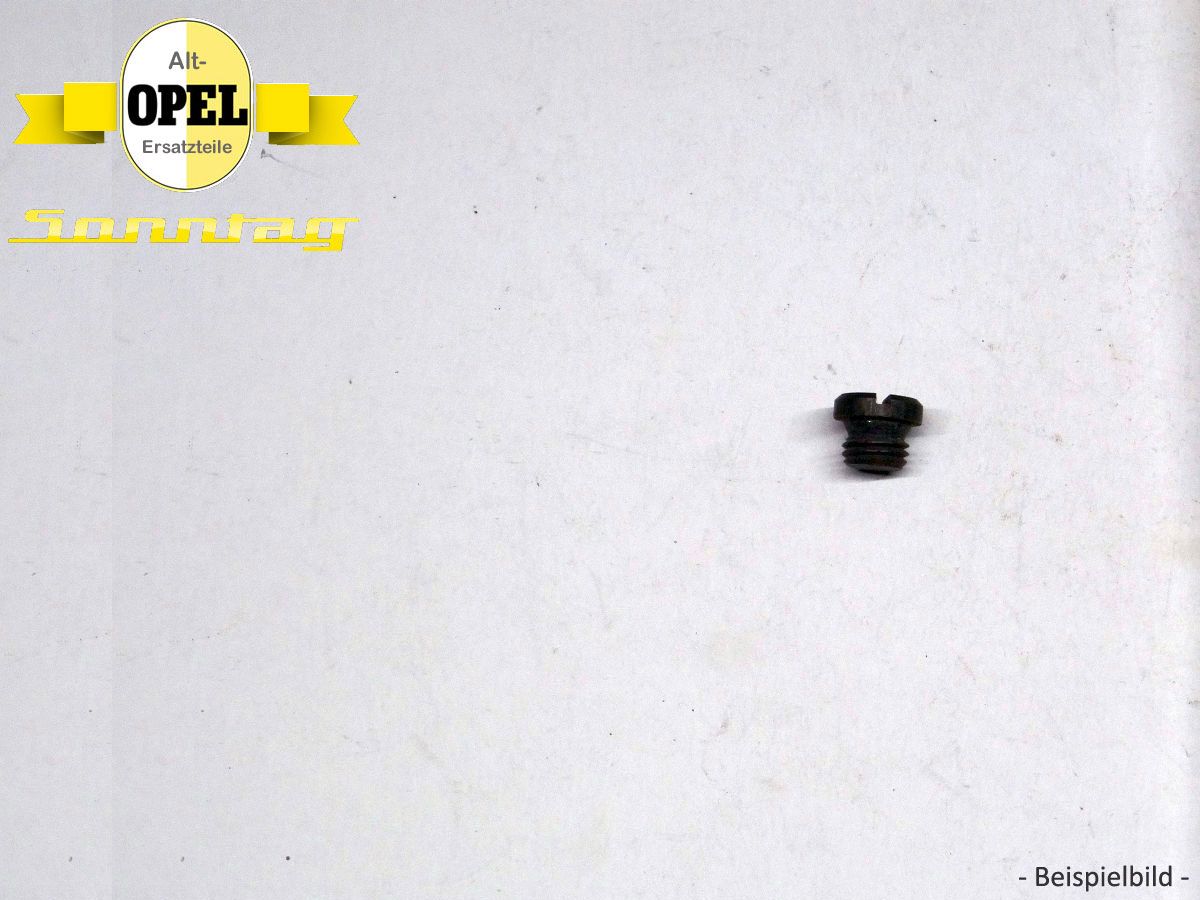 Verschlußschraube für Duesenkanaele OPEL Kapitän